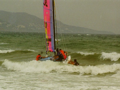 Catamaran Segeln