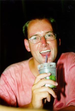 Hans mit Caipirinha