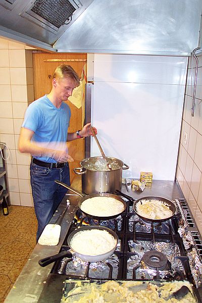 Marcus und der Kaiserschmarn.