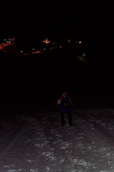 Martin hlt den Zieleinlauf photographisch fest.