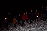 Fankurve: Sedat, Anette, Tobias, Stefan, Natascha, Heiner, Ira, Christian, J�rn