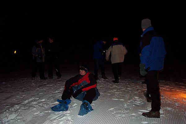 Martin wartet auf Gerals