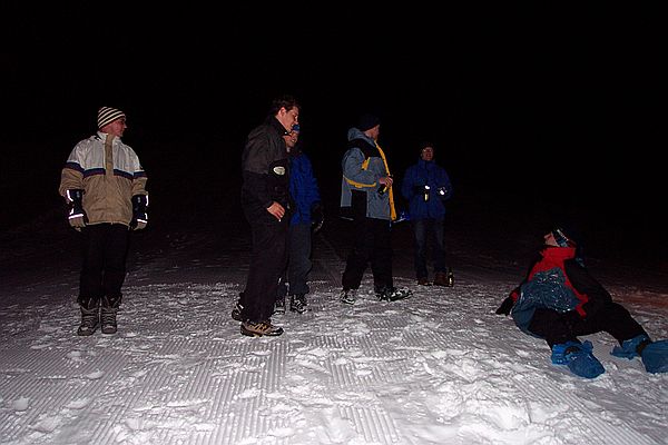 Letzte Anweisungen fr Martin: Christoph, Gavino, Olli, Klaus, Dirk, Martin.