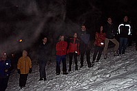 Fankrurve: Sedat, Anette, Tobias, Stefan, Natascha, Heiner, Ira, Christian, J�rn