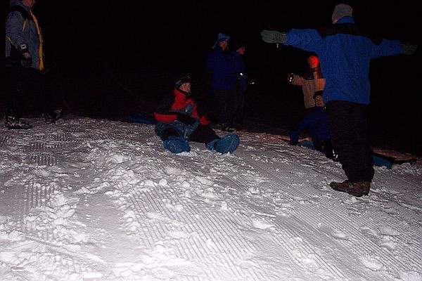 Startklar fr den zweiten Durchgang