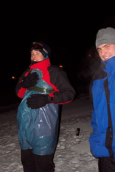 Martin wartet auf den dritten und letzten Durchgang. Wo ist blos der Gerald?