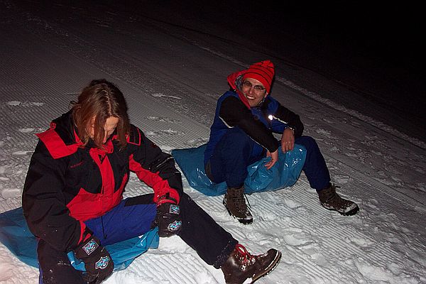 Stefan und Sedat in Startposition