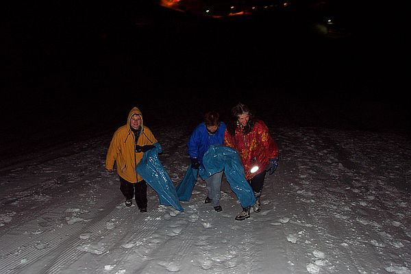 Das war super: Anette, Sophia und Ira.