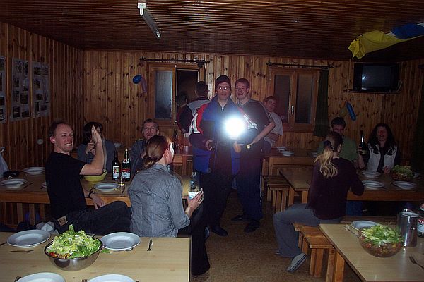 Wo bleibt denn das Essen?