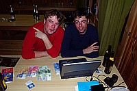 Carsten und Daniel: Getr�nkeabrechnung mit Hightech.