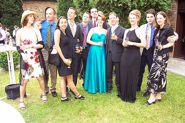 Gruppenbild mit Damen