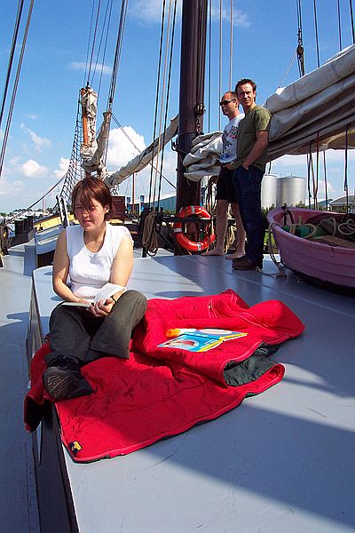 Natascha (hinten: Ronald und Rene)