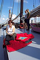 Natascha (hinten: Ronald und Rene)