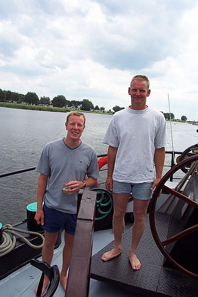 Skipper und frischgebackener Ehemann