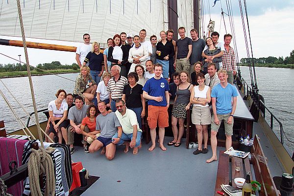 Gruppenfoto ohne Jens